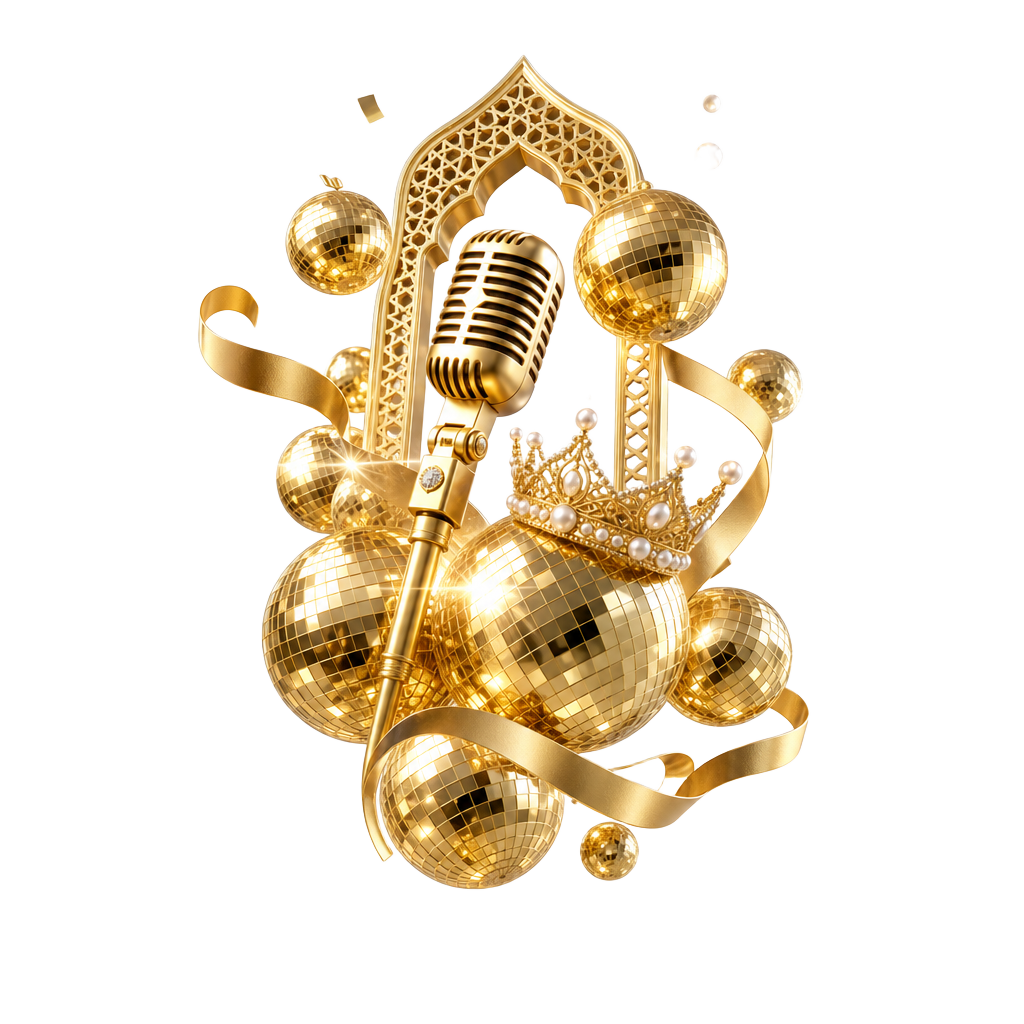 Golden 3D home clipart, bilingual master of ceremonies and motivational speaker, Toronto, Persian-Canadian