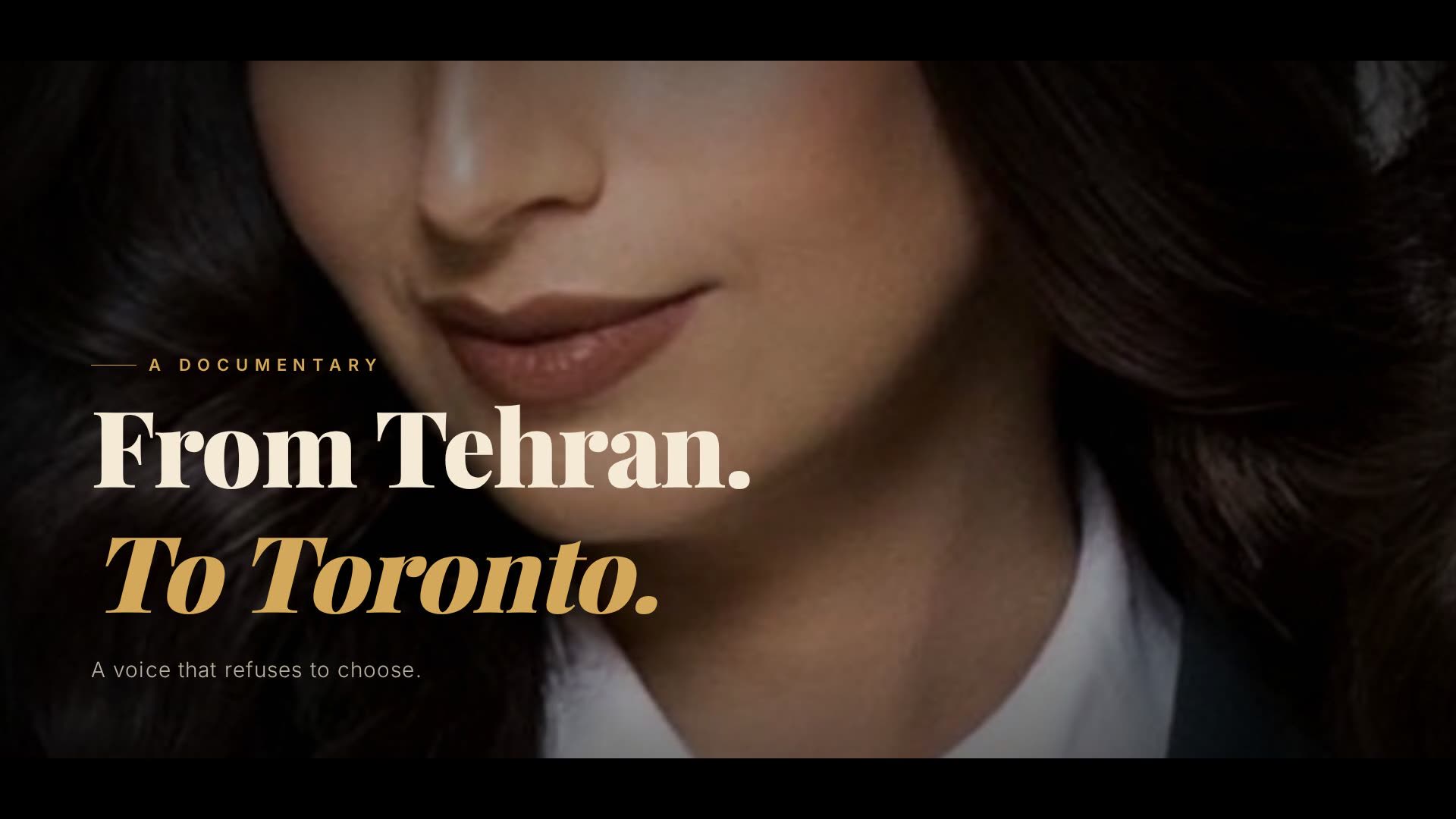 Rise Up — The Documentary poster — bilingual master of ceremonies, motivational speaker, Toronto, Persian-Canadian
